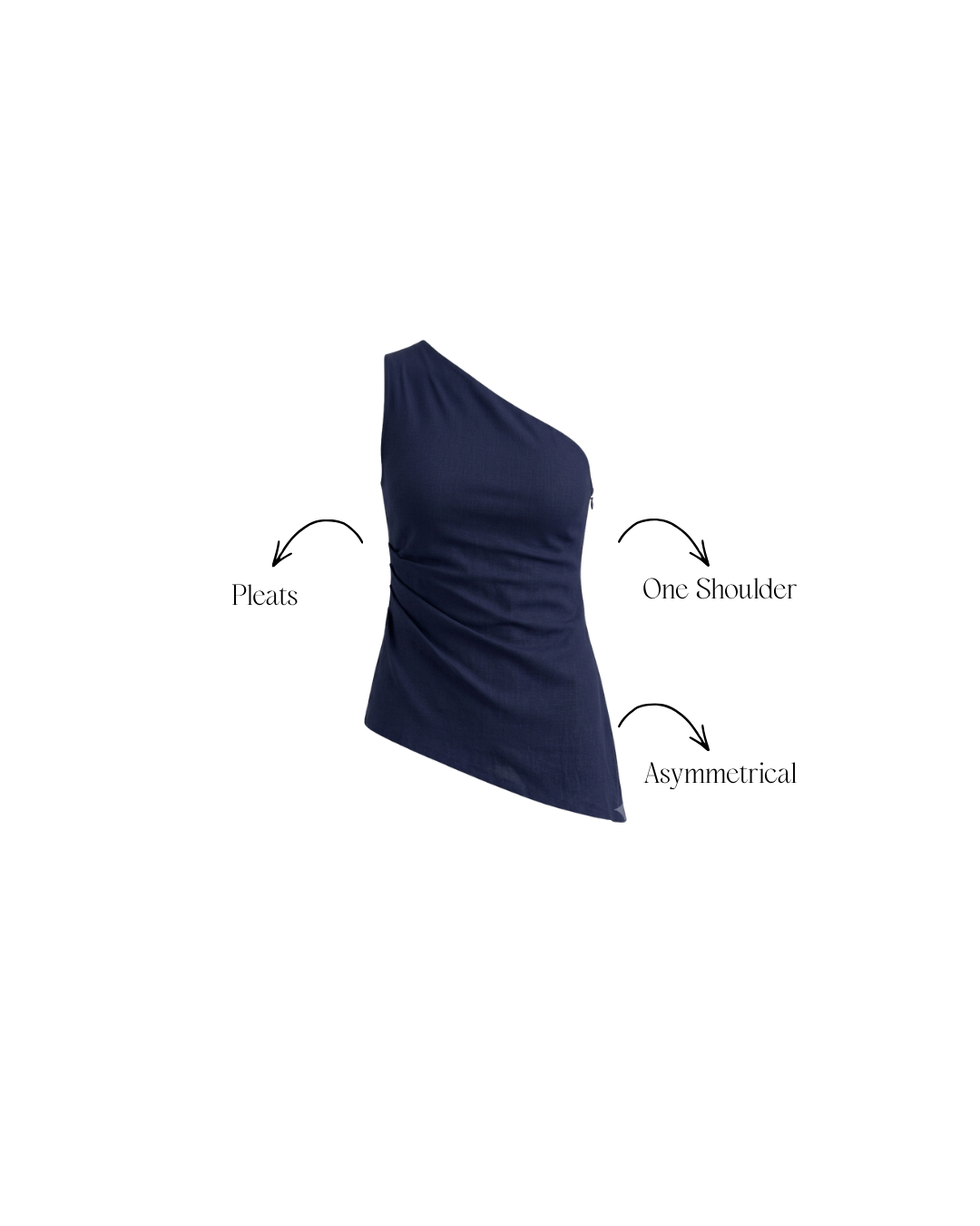 Aspen Asymmetrical Top