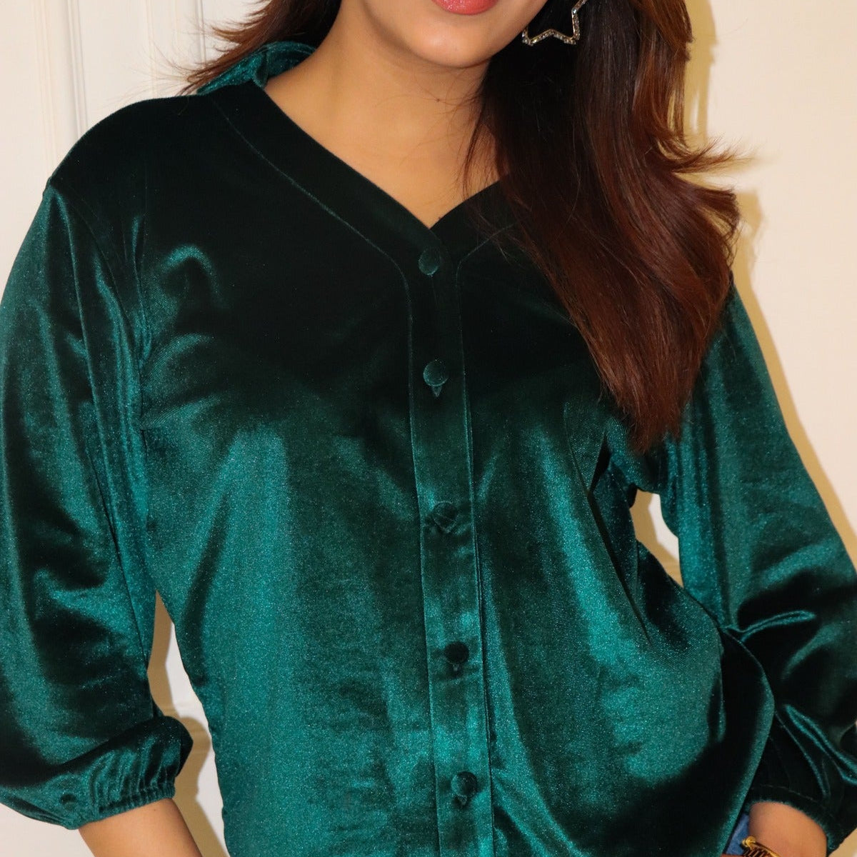 Holly Velvet Shirt