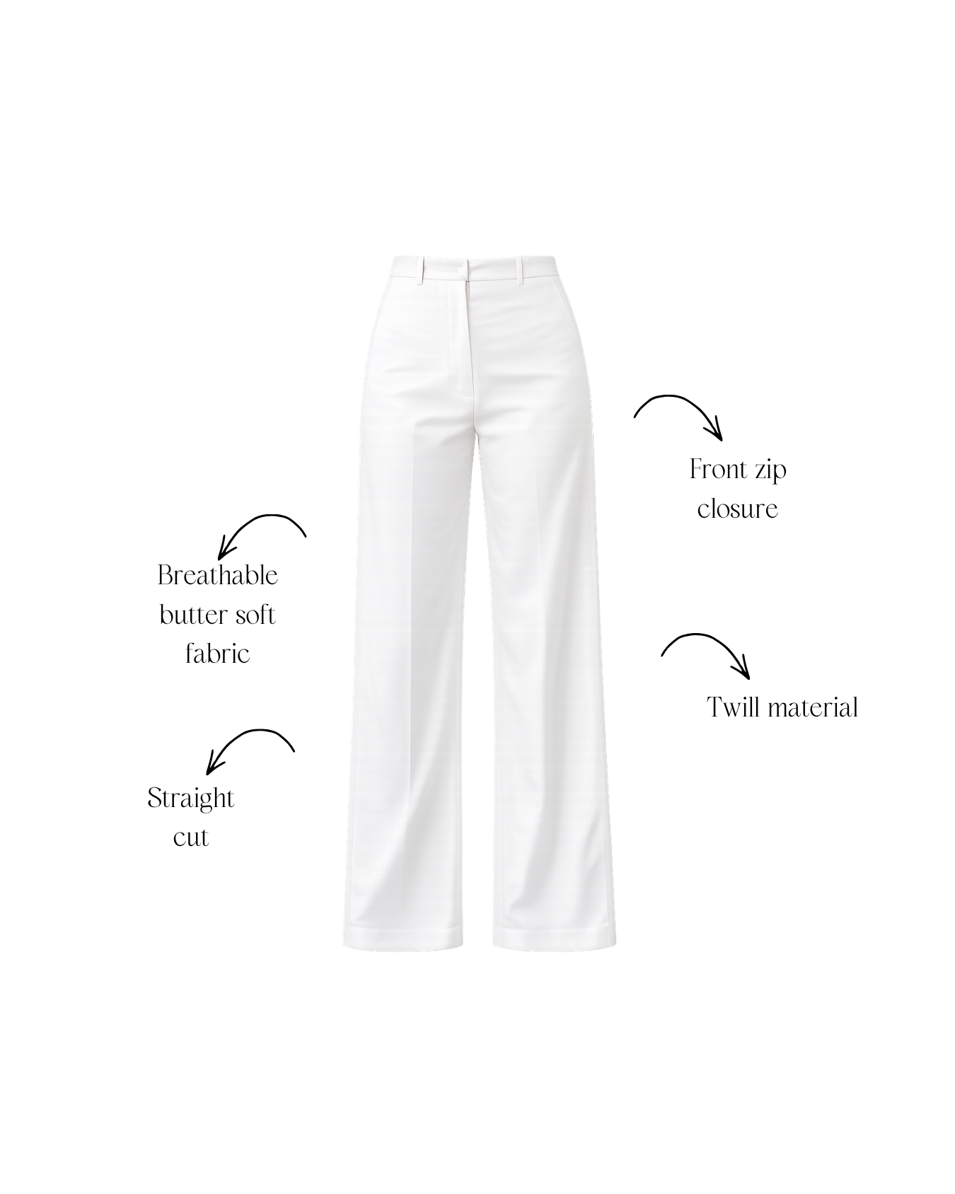 Ivory Pants