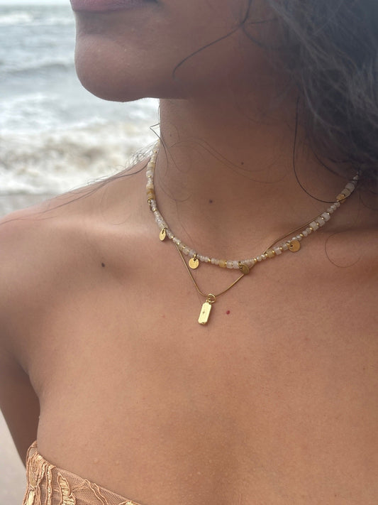 Beaded Layered Necklace