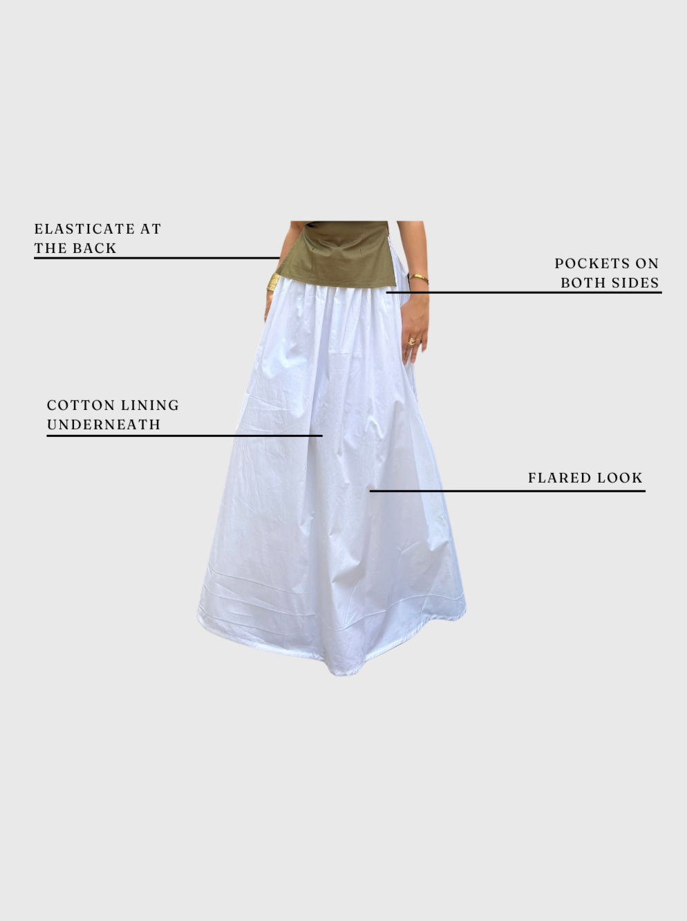 Stella Long Skirt