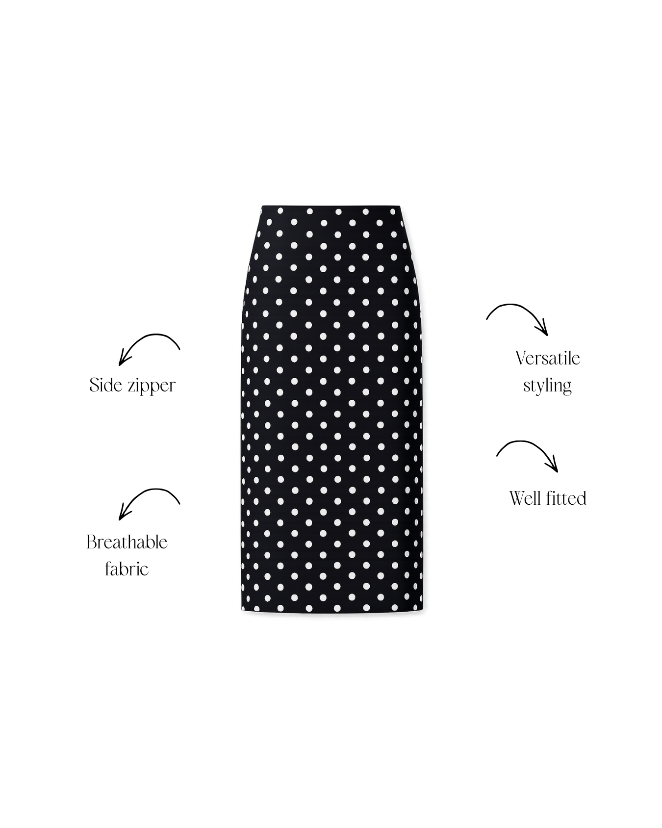 Classic Polka Skirt