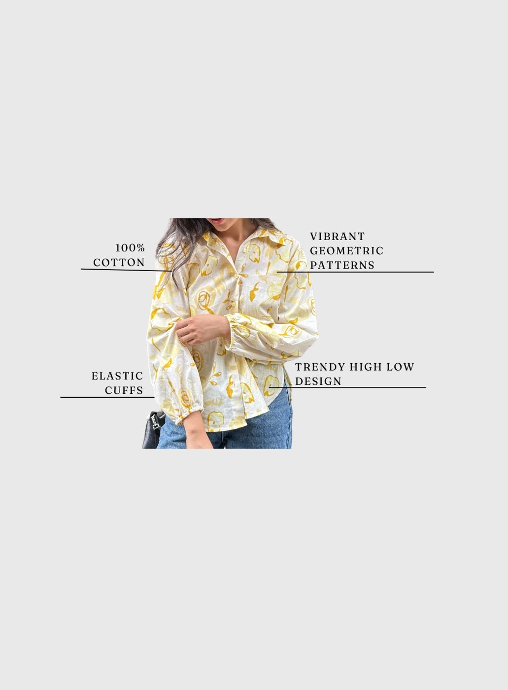 Butter Yellow Oversized Shirt