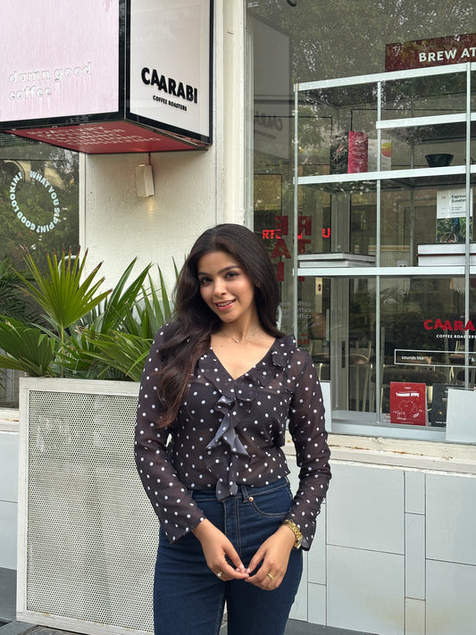 Jenny Ruffle Top