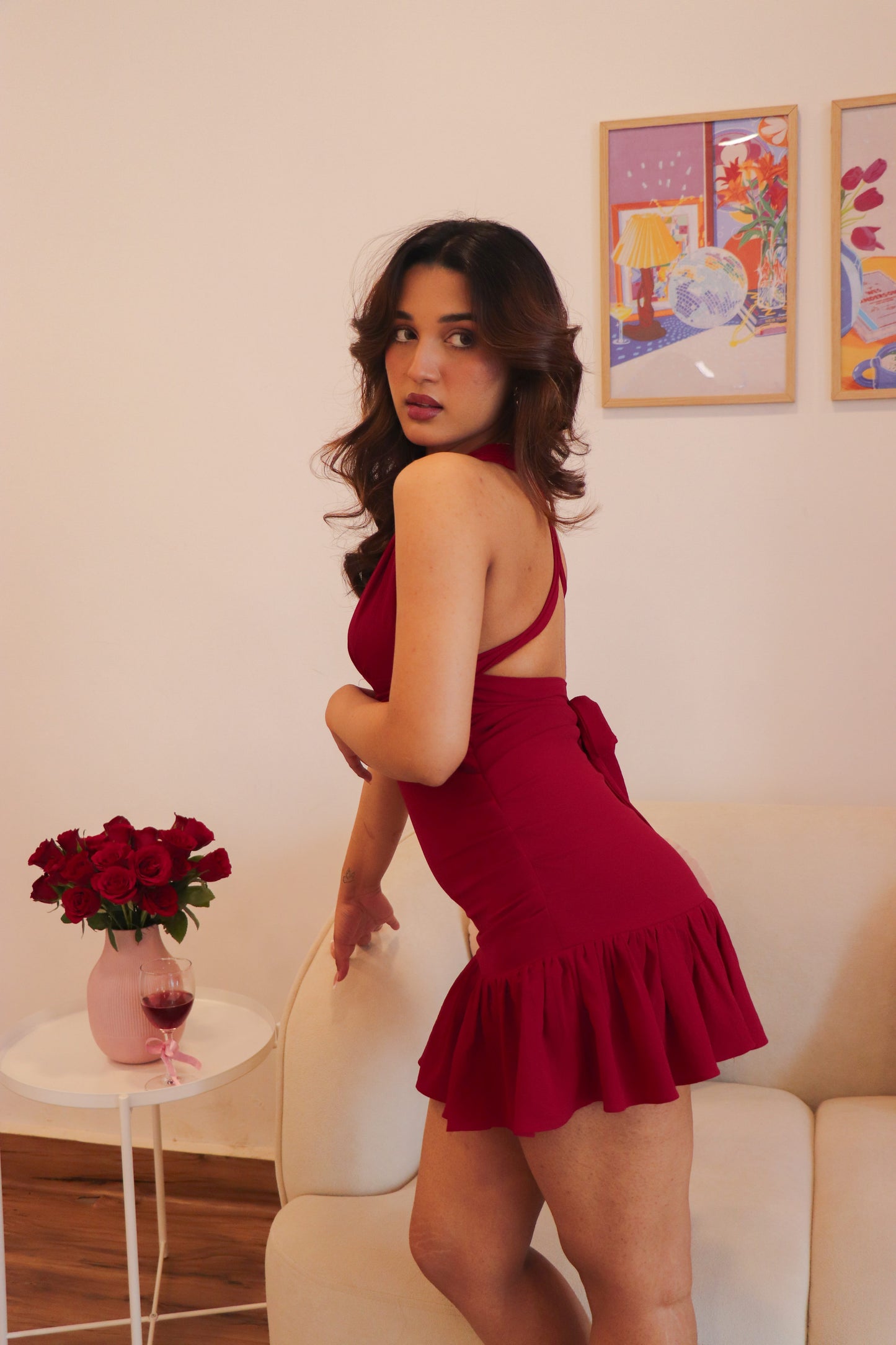 Eloise Red Dress