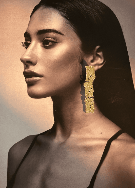 Statement Long earrings