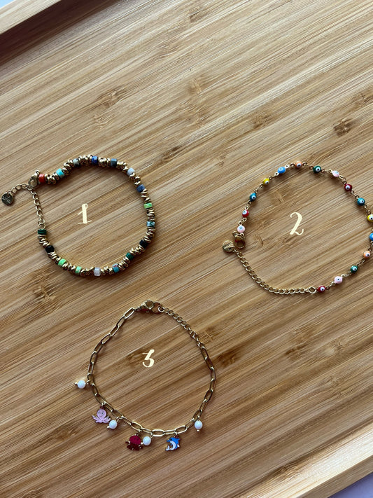 Coloured Bracelets