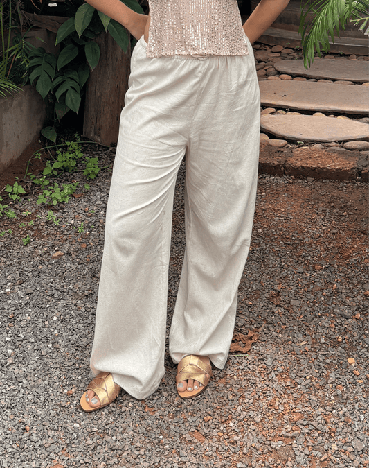 Sand Linen Pants