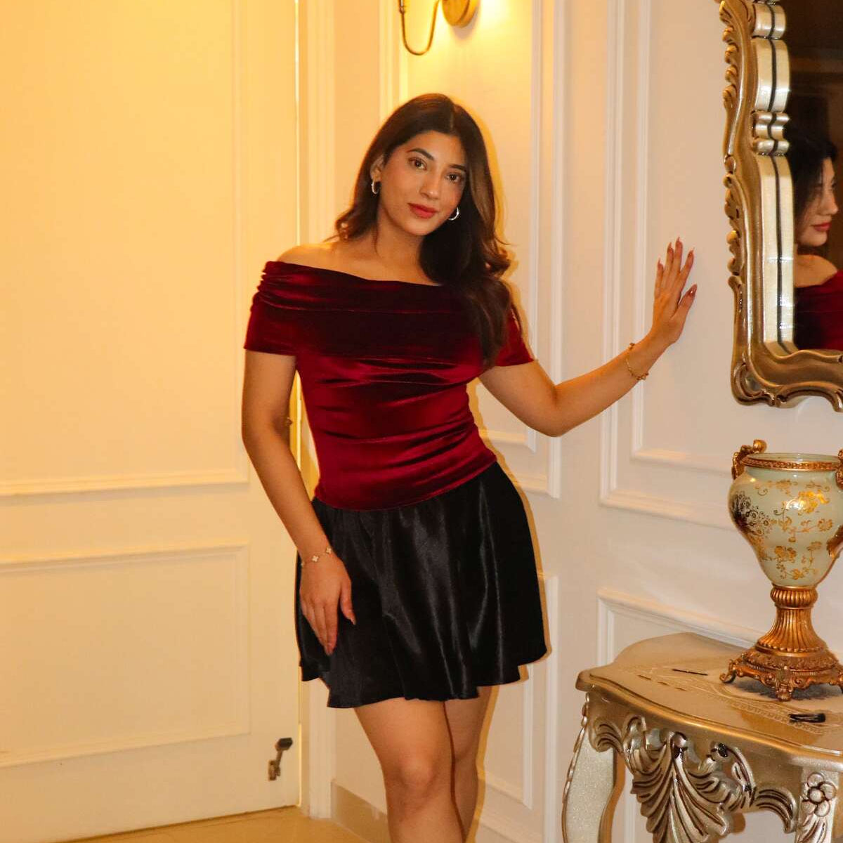 Chantel Flared Skirt