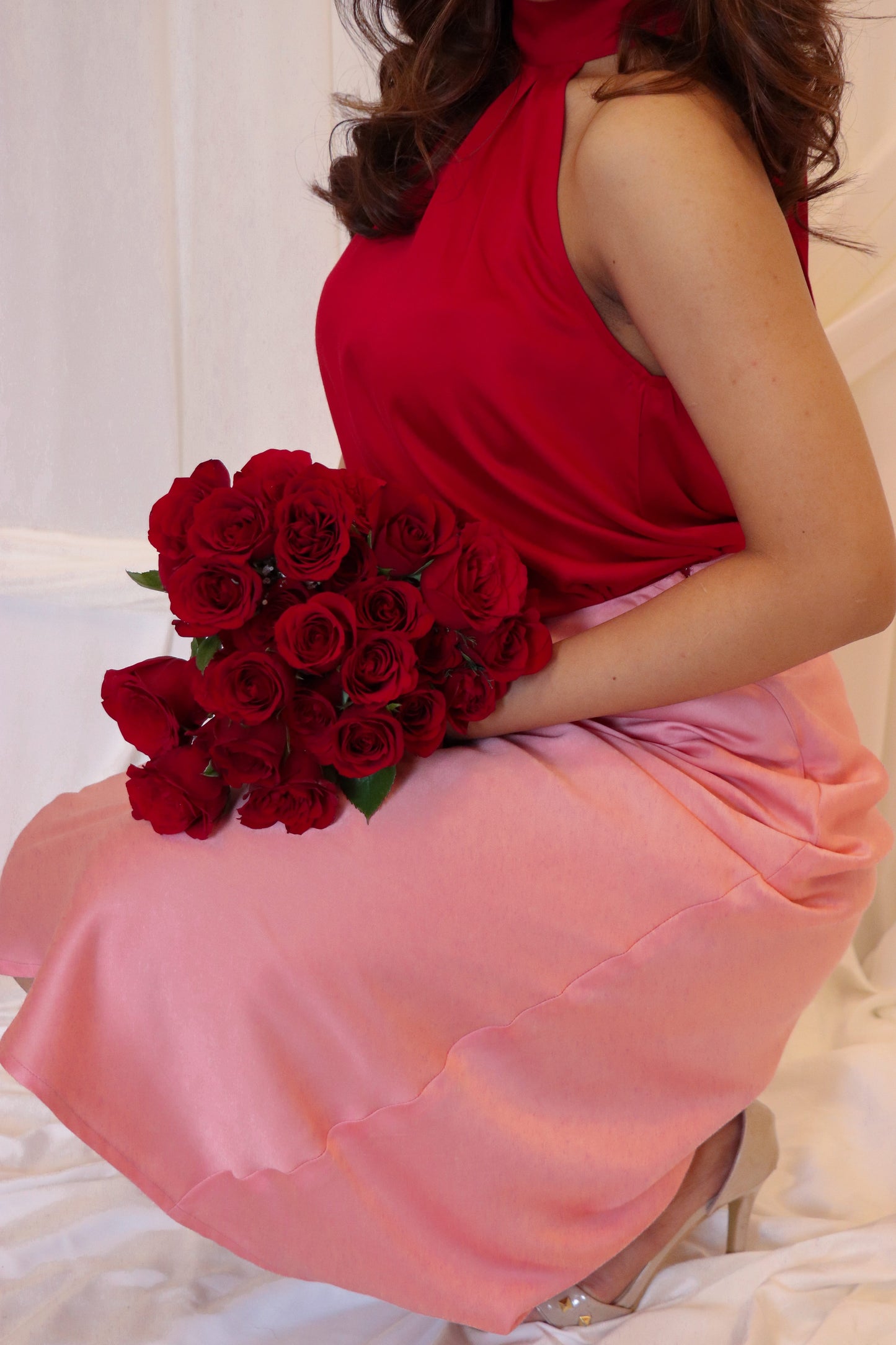 Rosa Satin Skirt