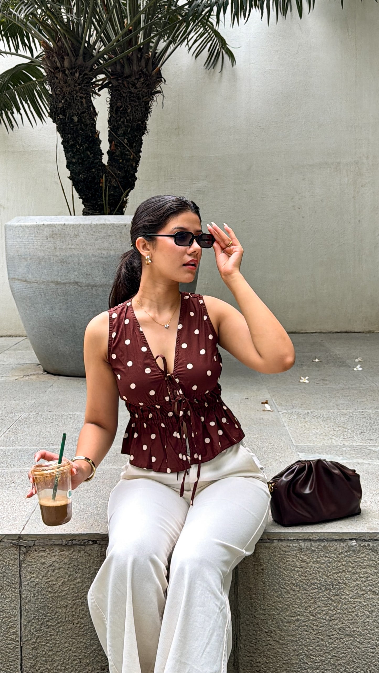 Kylie Tie-up Top