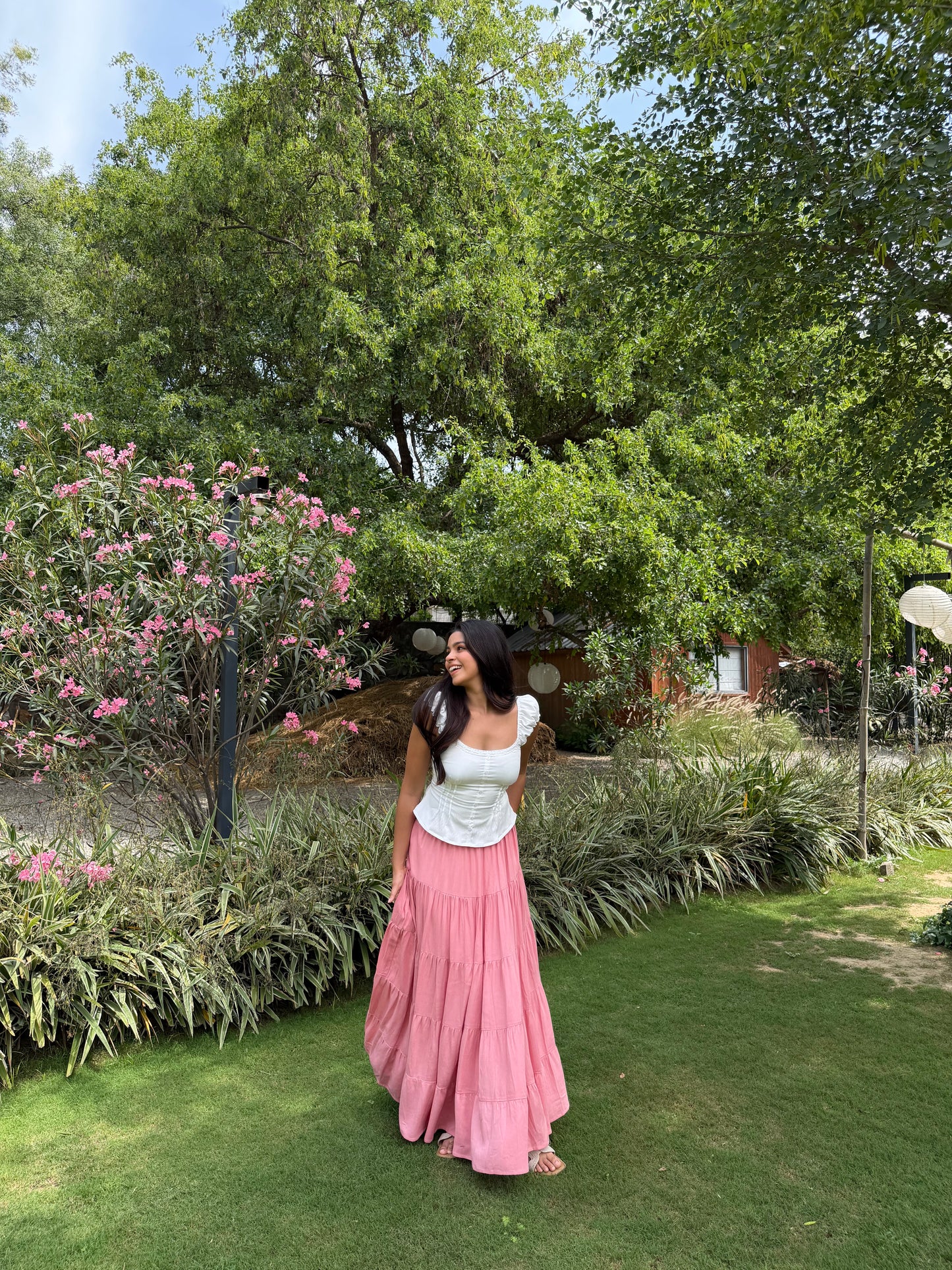 Blush Maxi Skirt