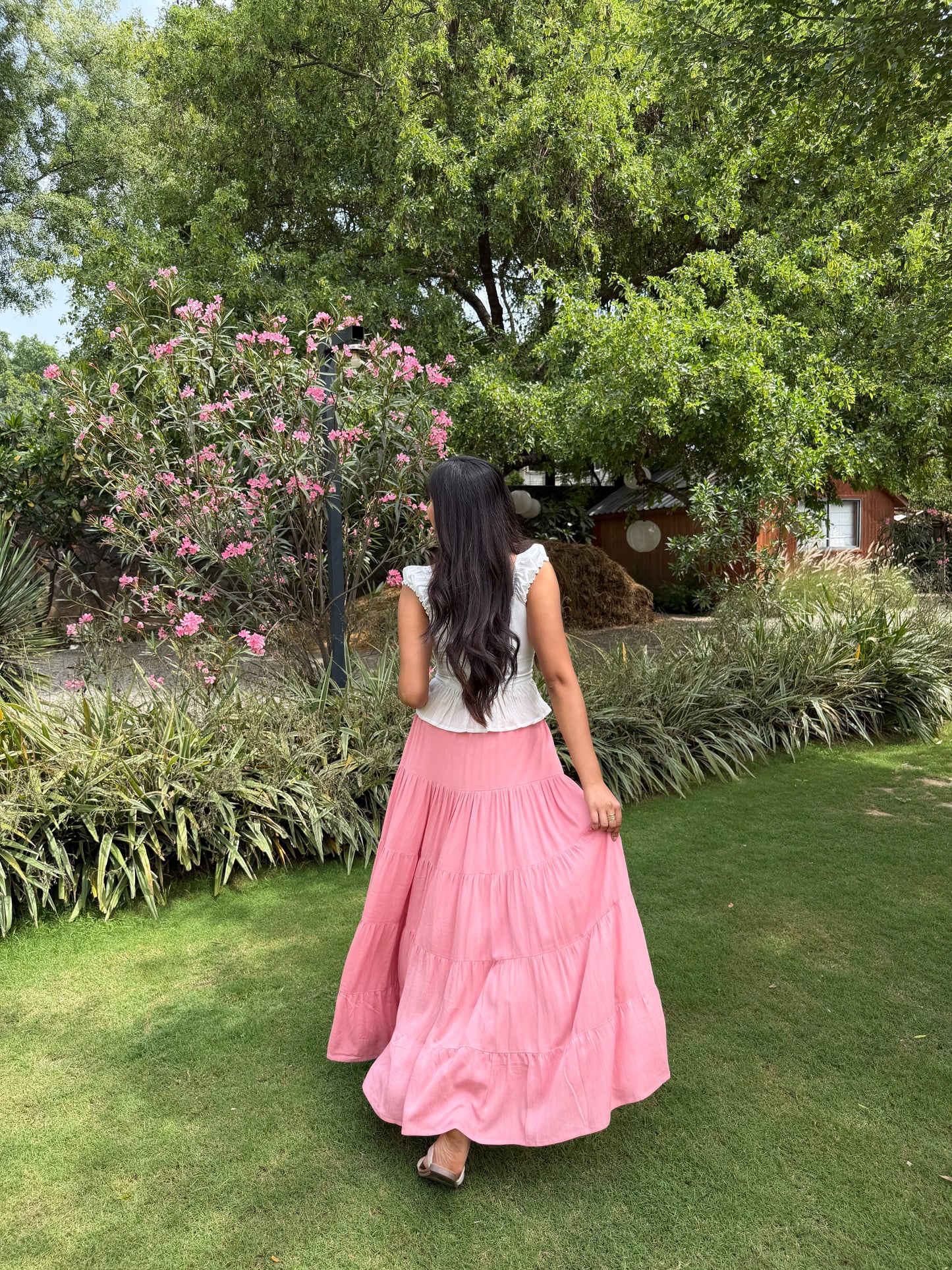 Blush Maxi Skirt