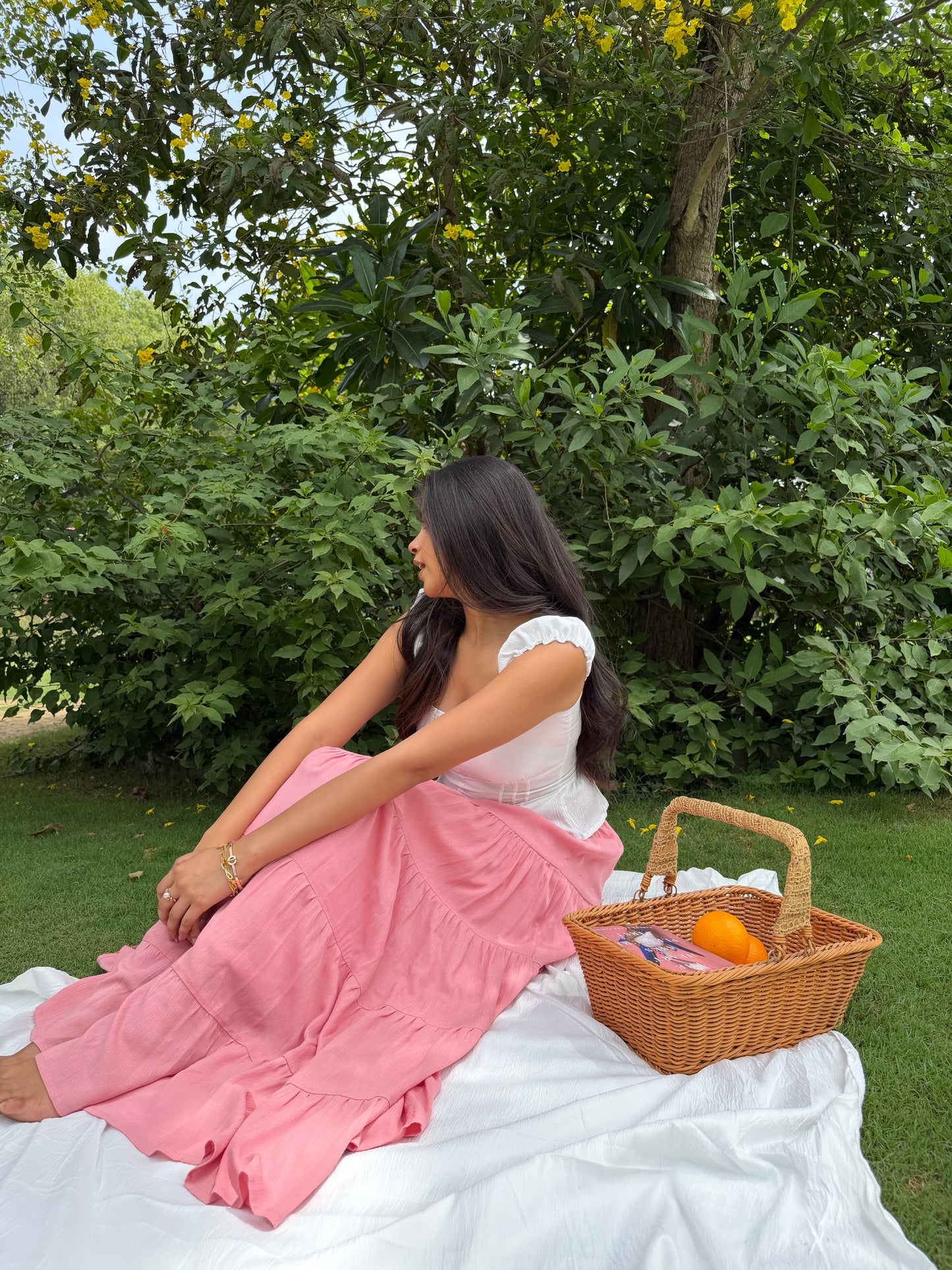 Blush Maxi Skirt