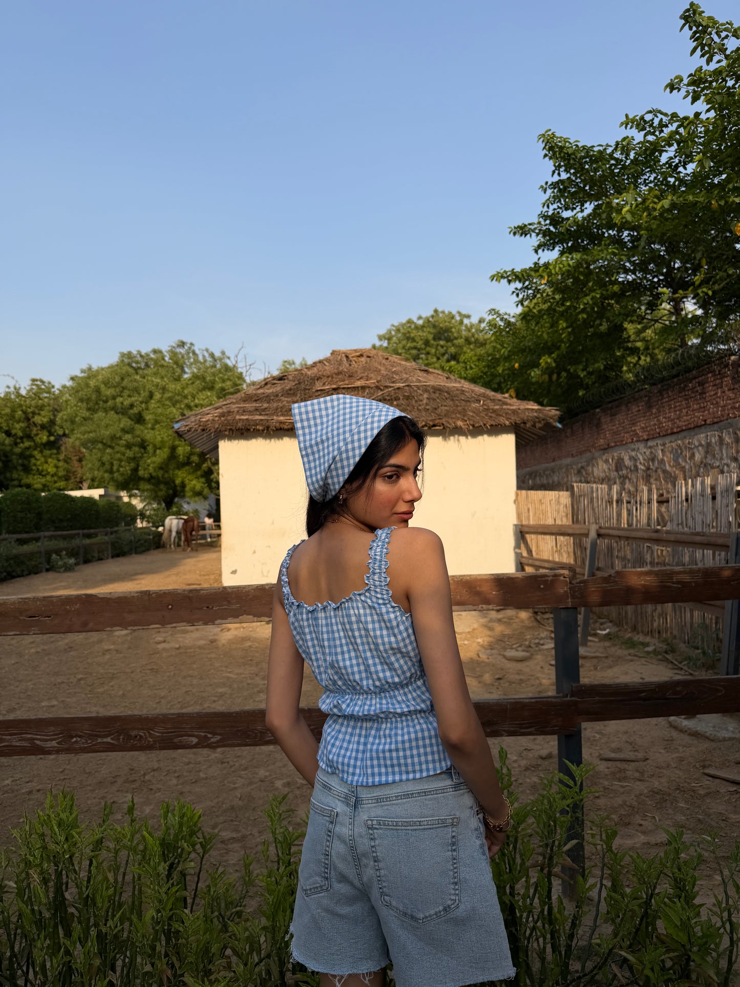 Willow Gingham Top
