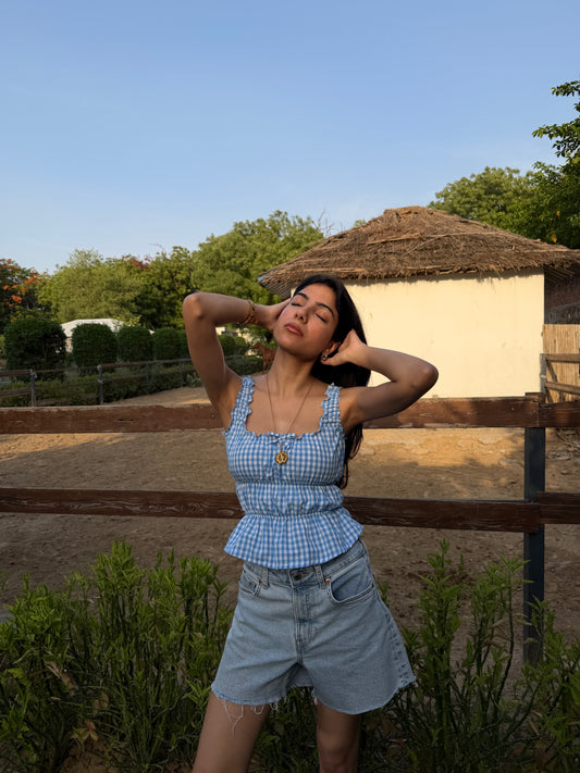 Willow Gingham Top