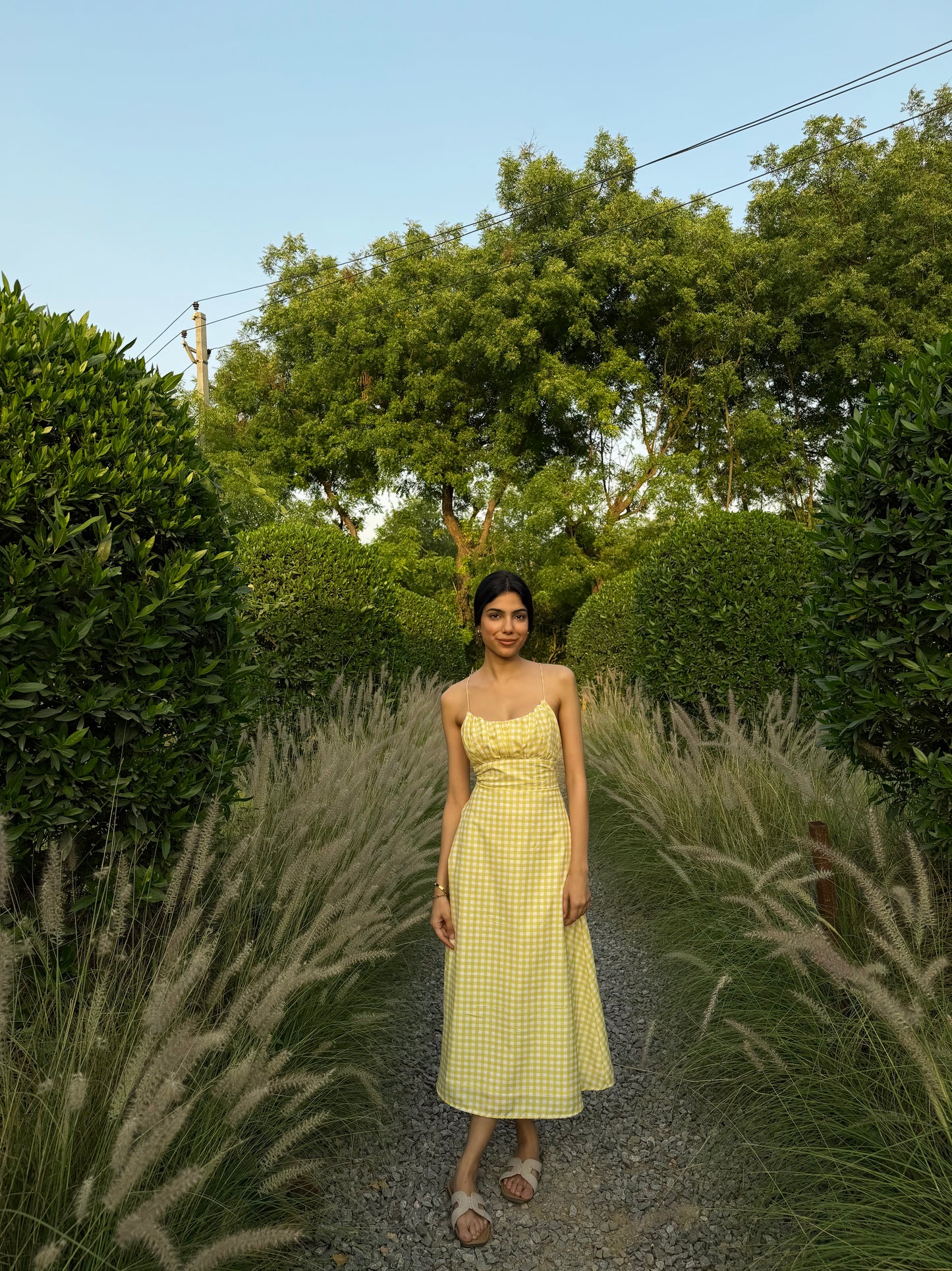 Cassie Gingham Dress
