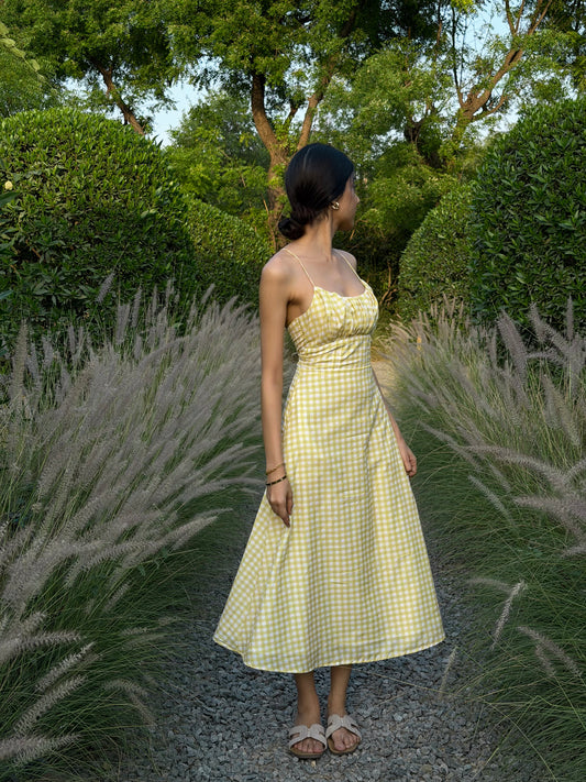 Cassie Gingham Dress