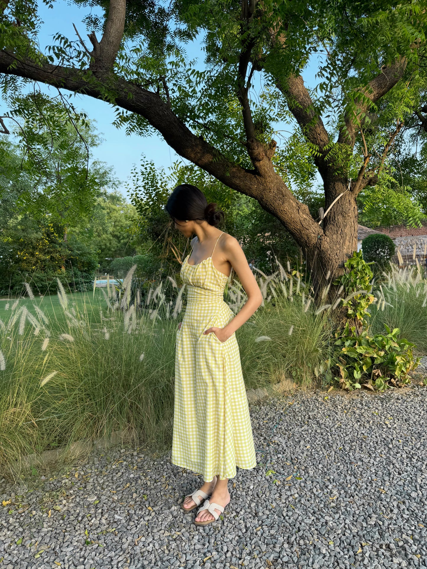 Cassie Gingham Dress