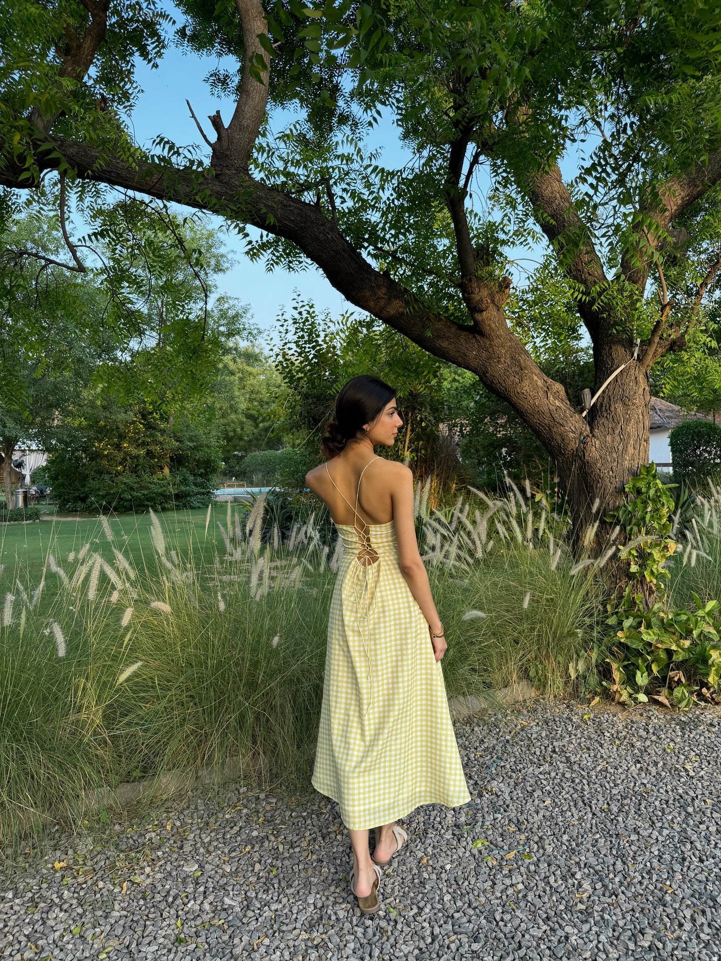 Cassie Gingham Dress