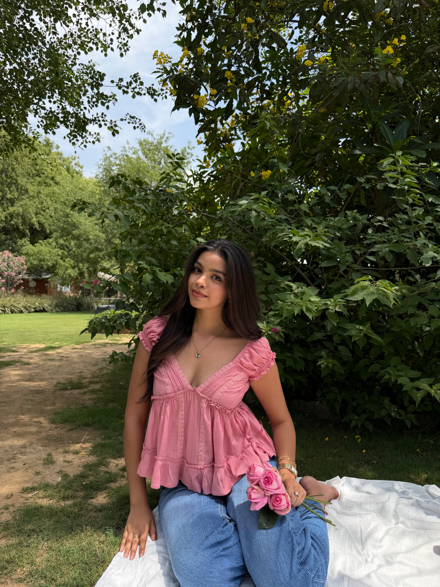 Evie Lace Top