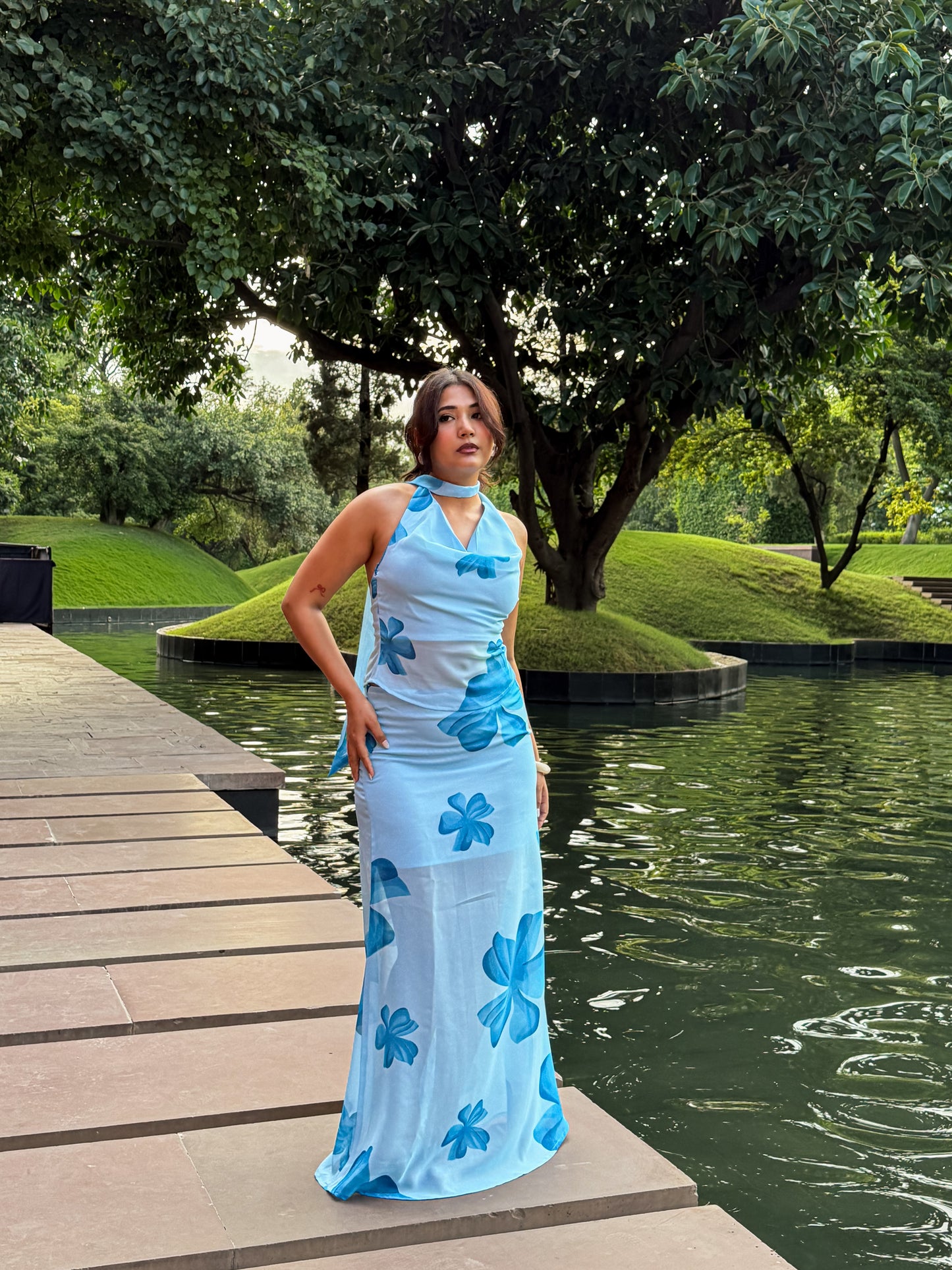 Azura Scarf Top