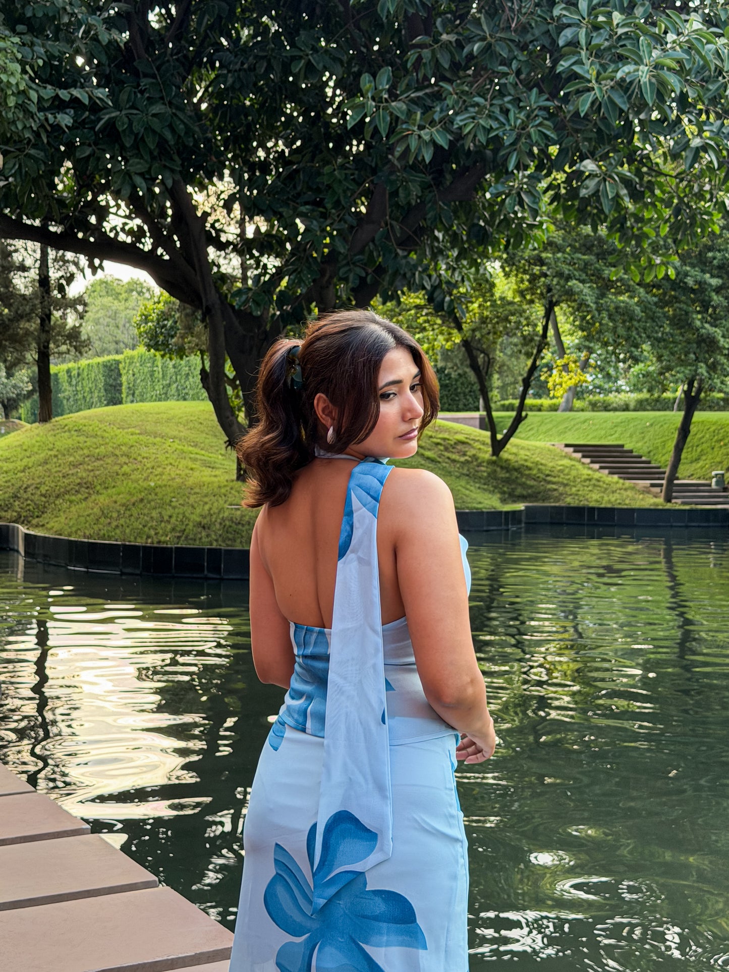 Azura Scarf Top