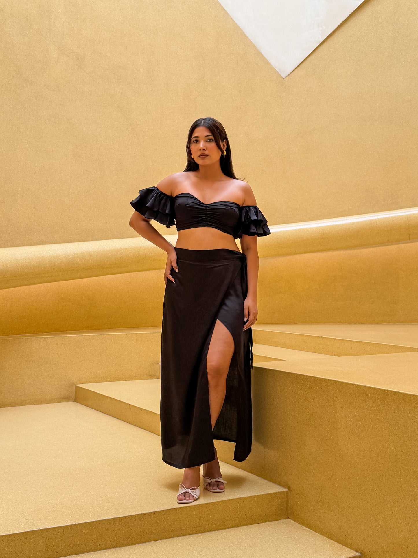 Knot Wrap Skirt