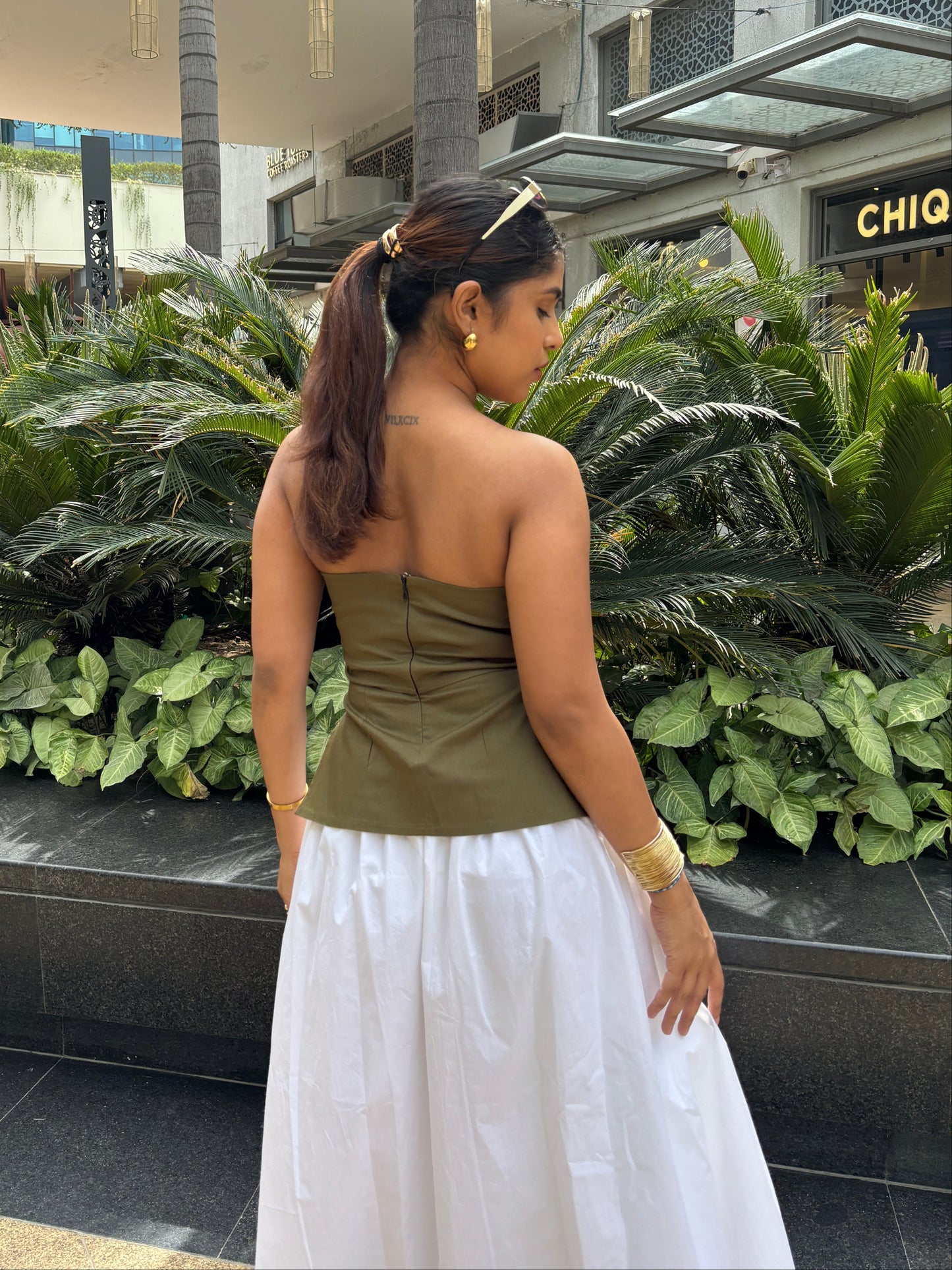 Milan Strapless Top